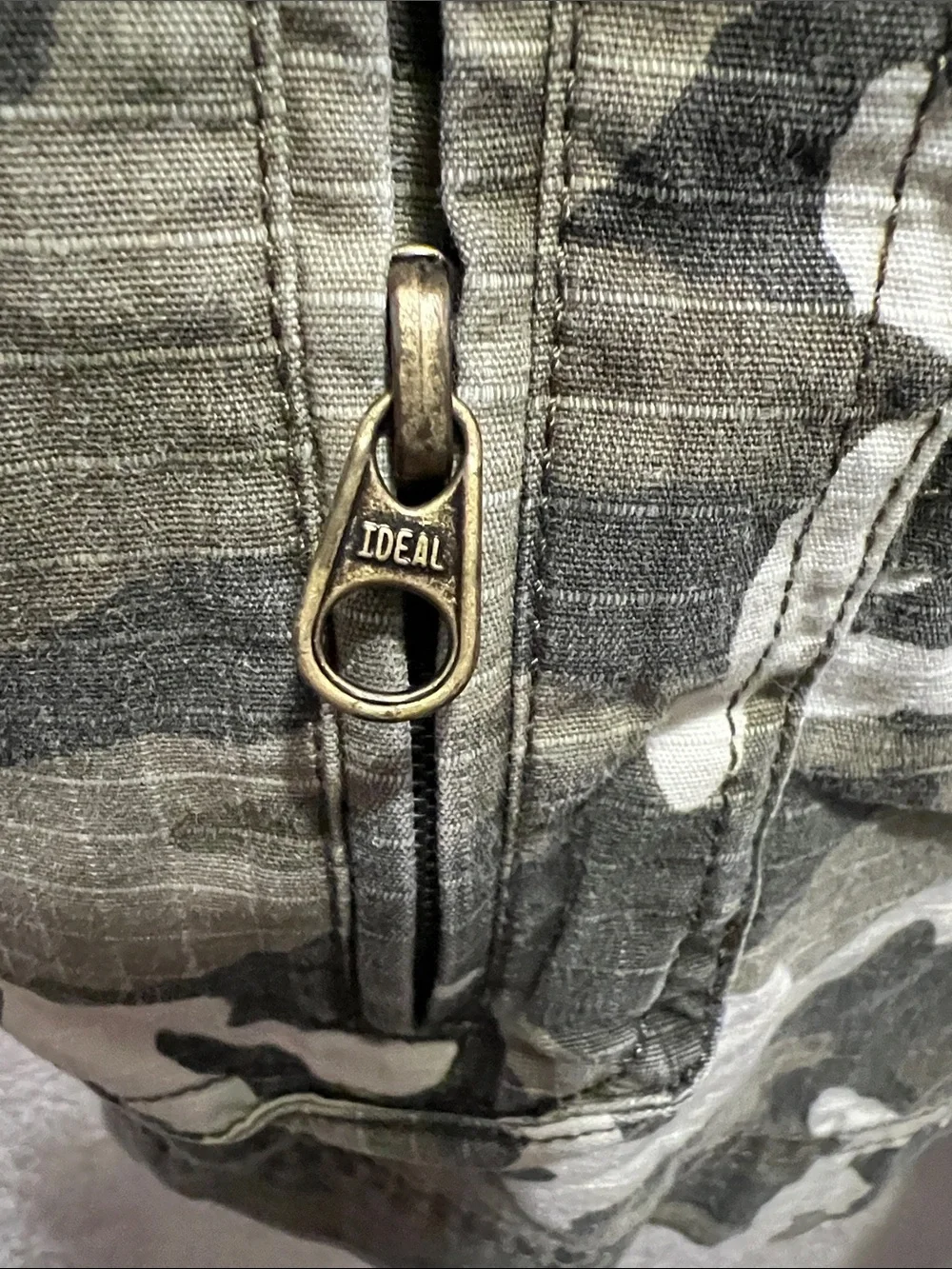 The North Face camo pattern
