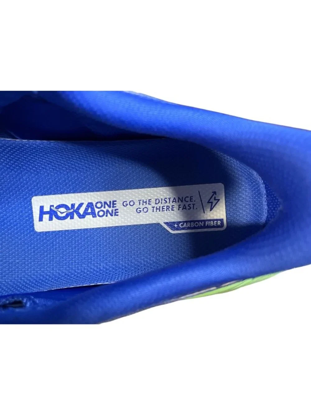 Hoka One One Carbon X 2 Mens Size 9 Running Shoes Dazzling Blue Green Sneakers