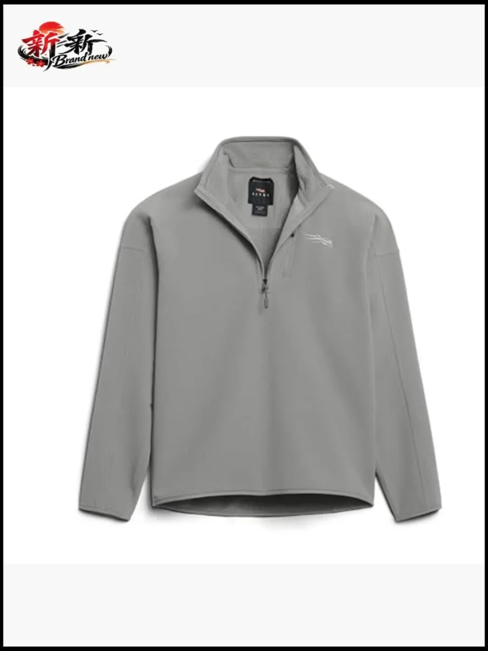 Durable Stretch Fleece 1/4 Zip Pullover for Men Activewear