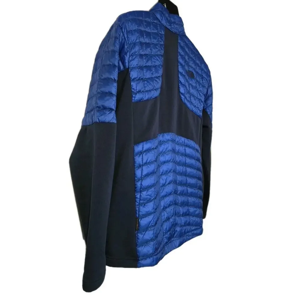 The North Face Momentum Thermoball Puffer Jacket Men's Sz L Blue Performance