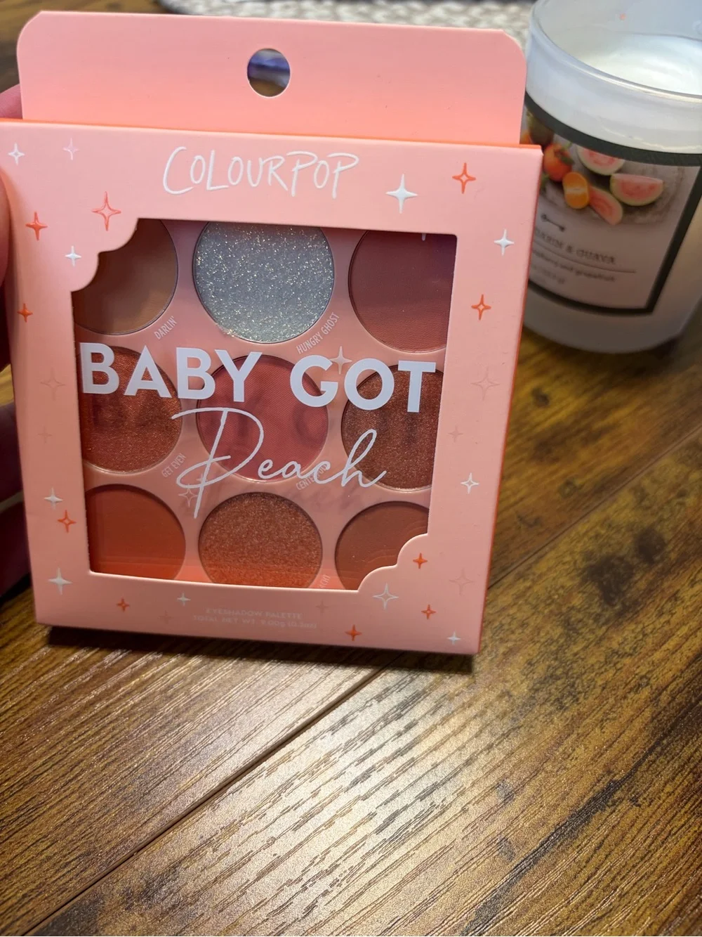 ColourPop Baby Got Peach Eyeshadow Palette - Peach, Pink, Gold Tones