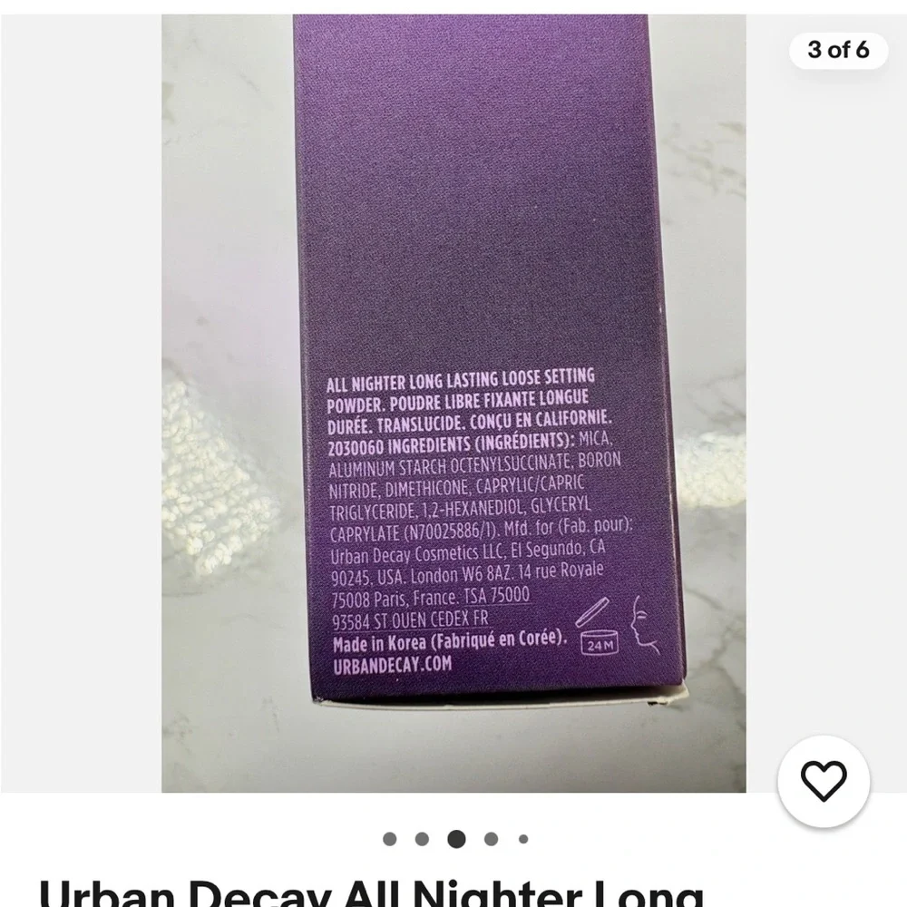 Urban Decay All Nighter Loose Setting Powder - Translucent