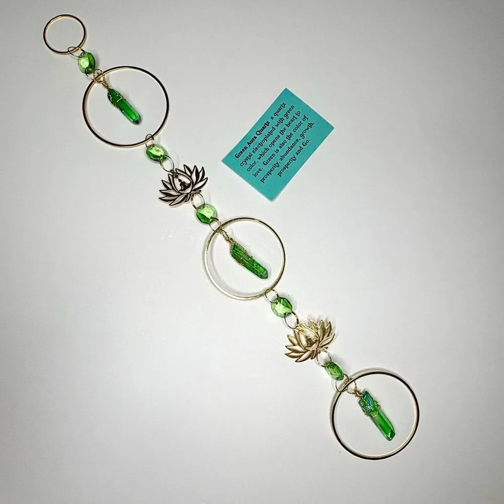 Handmade green aura