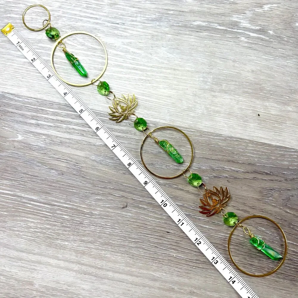 Handmade green aura