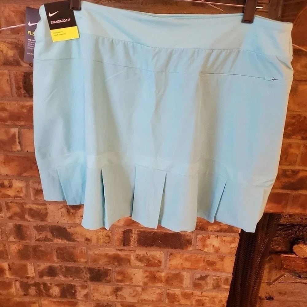 Nike dri-fit‎ teal golf tennis athletic skirt women's size  XL NEW!!!
