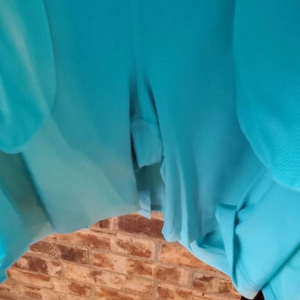 Nike dri-fit‎ teal golf tennis athletic skirt women's size  XL NEW!!!
