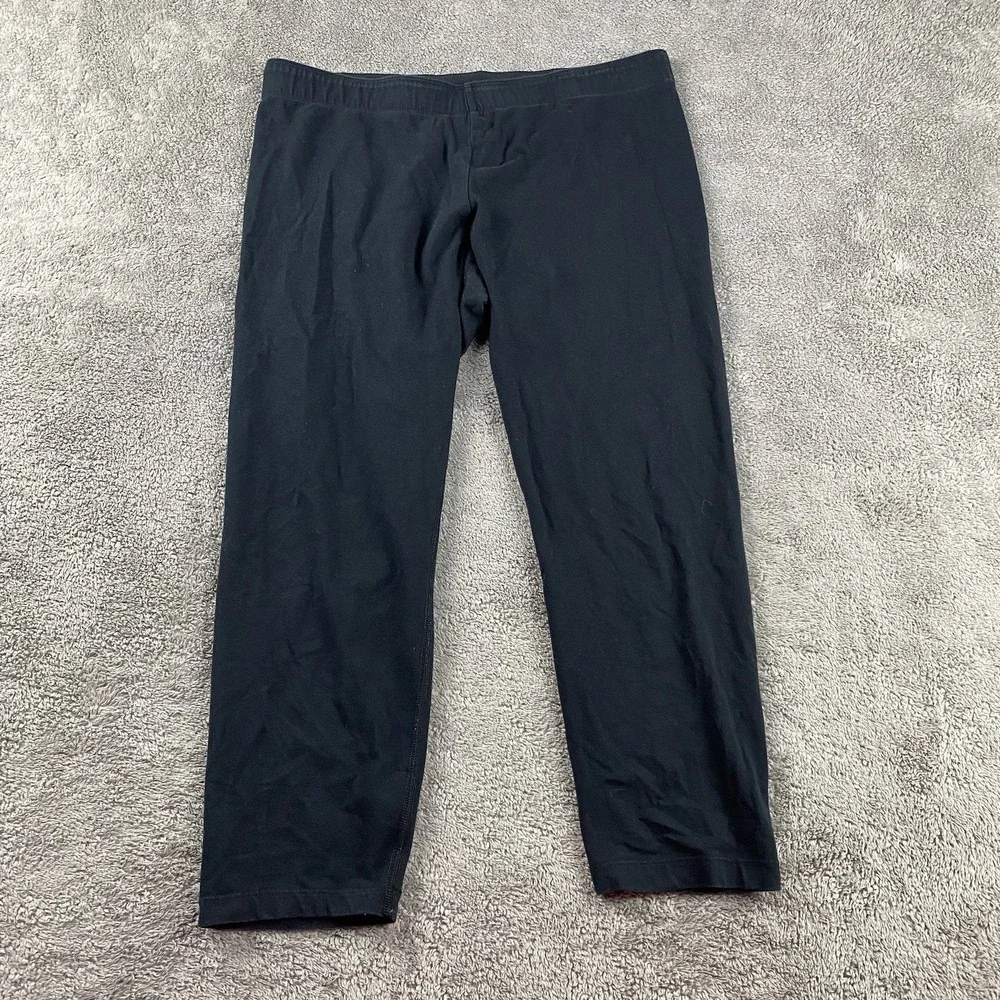 Nike Sweatpants Womens Large‎ Black White Logo
