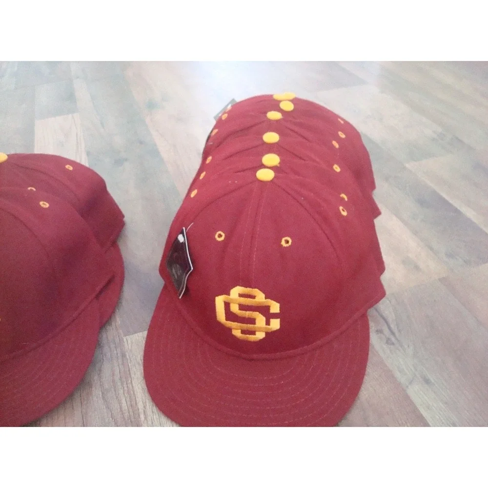 USC TROJANS WHOLESALE LOT 10HATS  1980S 1990S 80S‎ 90S VINTAGE FITTED USA MADE