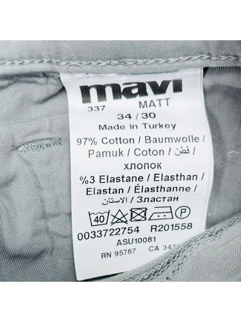 Mavi matt denim