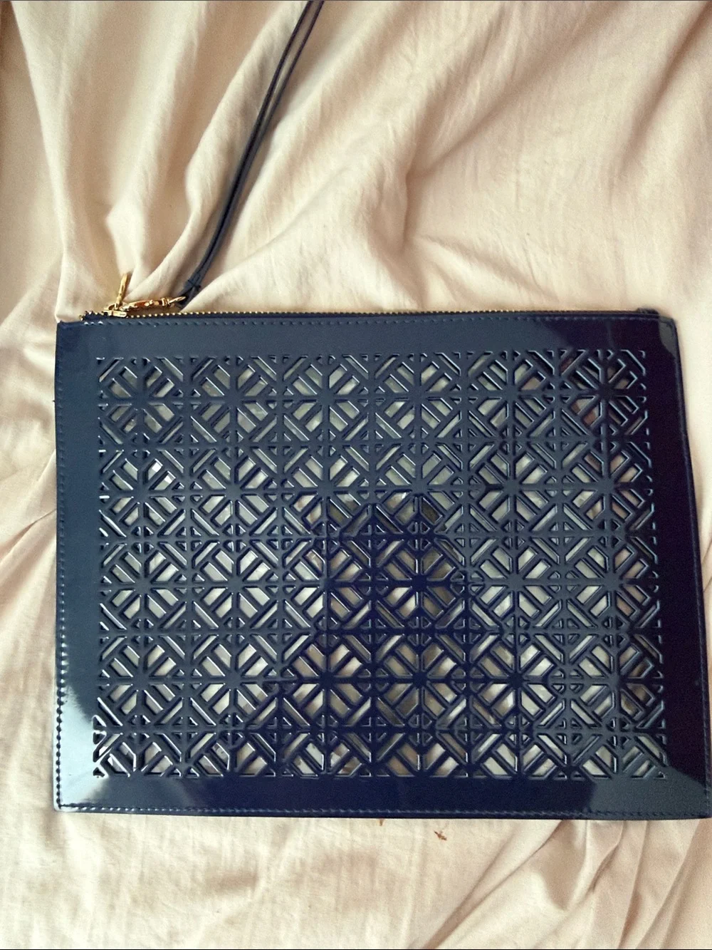 Tory Burch sleek navy