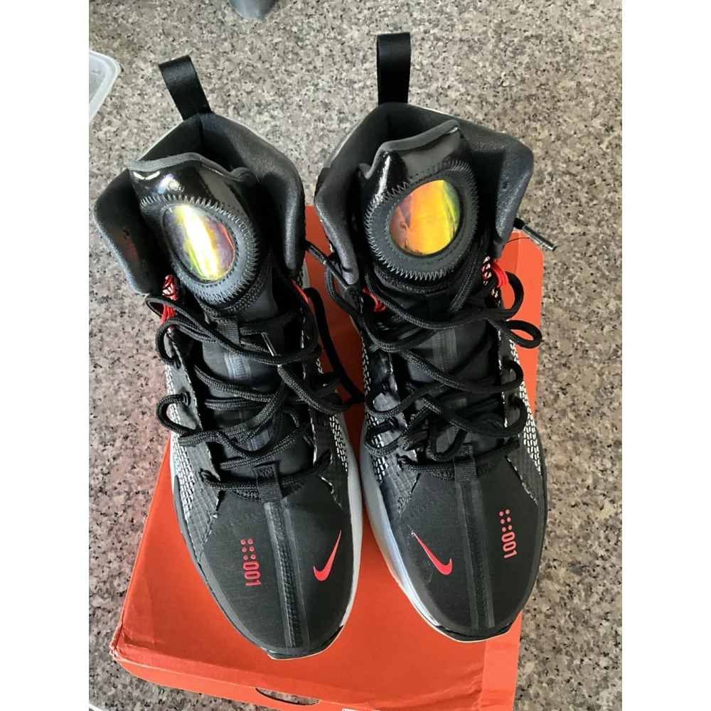 Size 12- Nike Air Zoom GT Jump Black Red