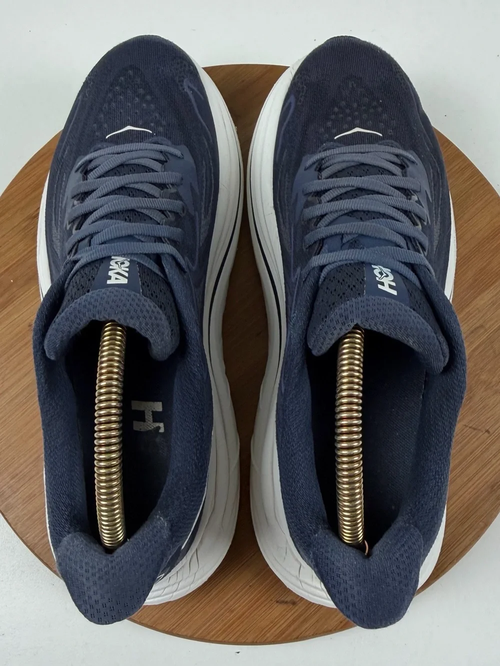 Hoka navy mesh midsole