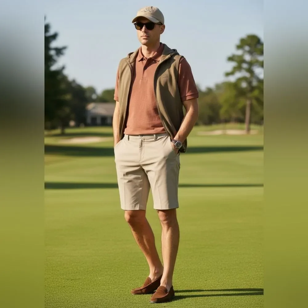 Greg Norman Collection lightweight beige