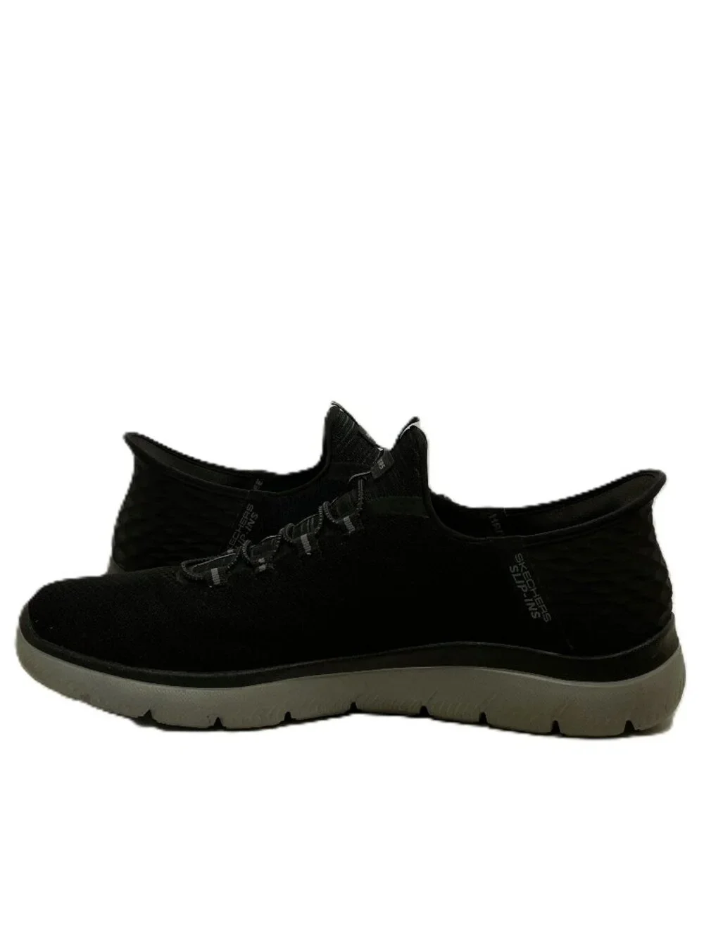 Skechers Hands-Free Slip-Ins Shoes Men's Sz 15 Black Sneakers Summits High Range