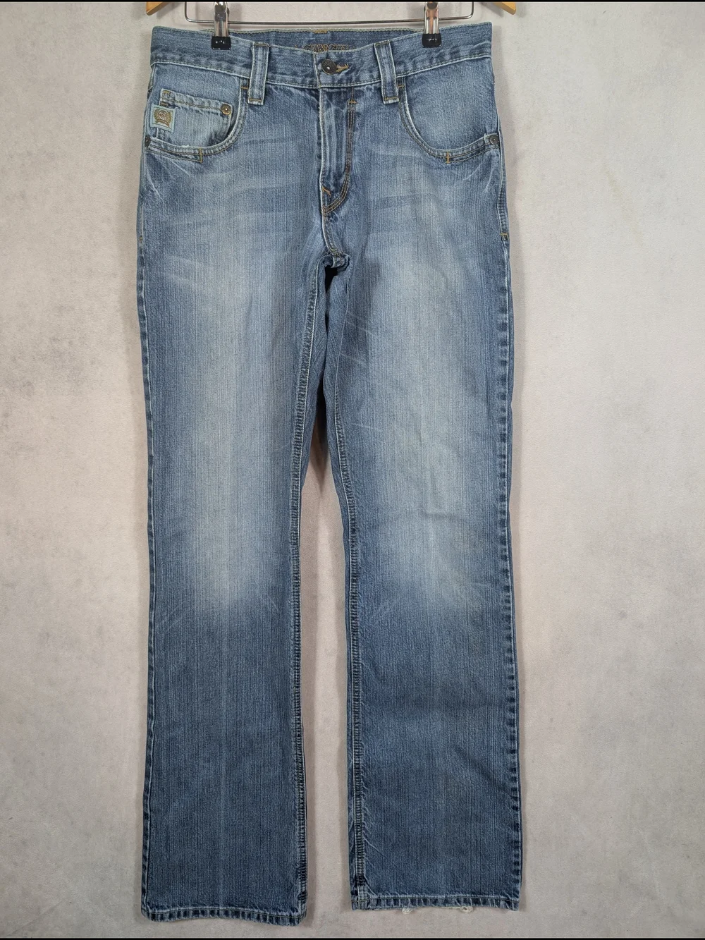 Cinch White Label Jeans Men's Size 33x38 Light Wash Denim