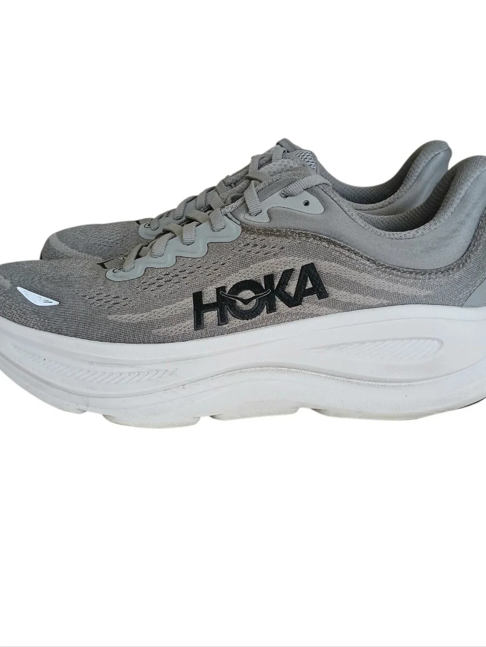 Hoka gray one knit