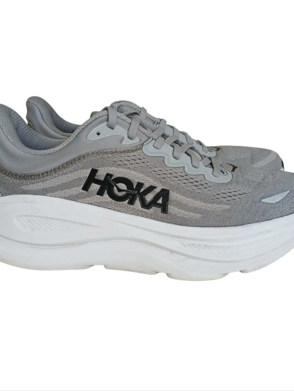 Hoka knit gray excellent