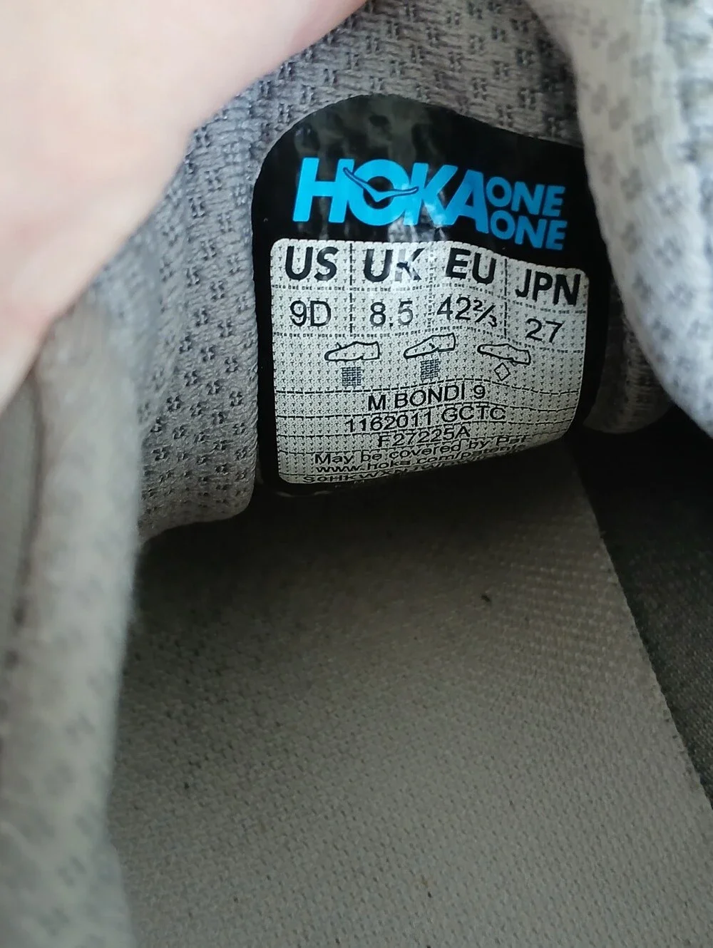 Hoka running cushioned shoes