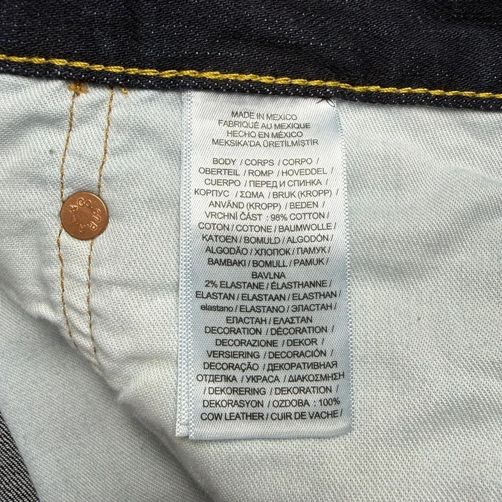Polo Ralph Lauren Varrick Slim Straight Jeans Mens 48x30 Dark Blue Denim New NWT