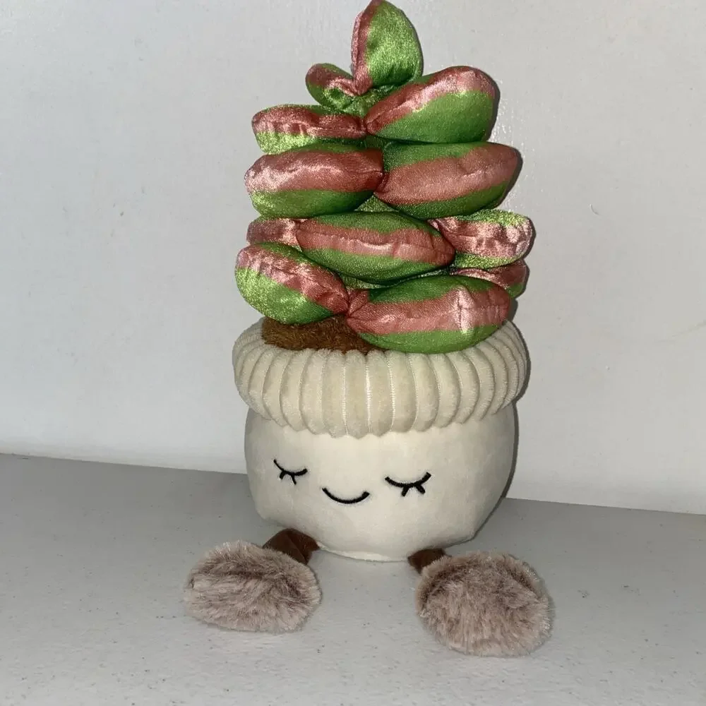 Succulent plush Greenhouse by Russ Potted Plant Plush Set