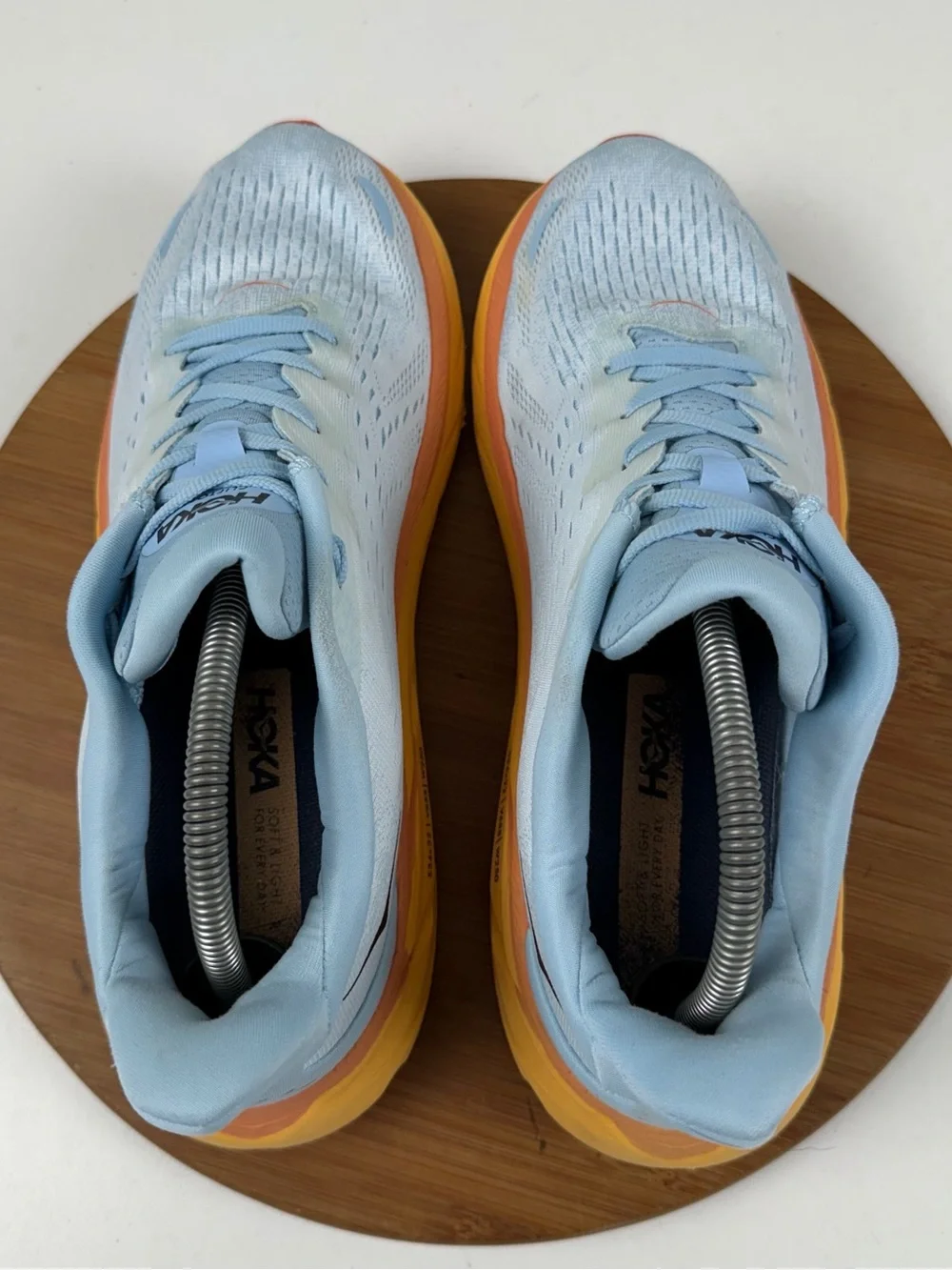 Hoka Clifton 8 Light Blue Running Shoes