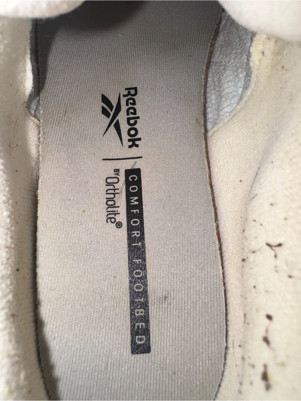 Reebok off white