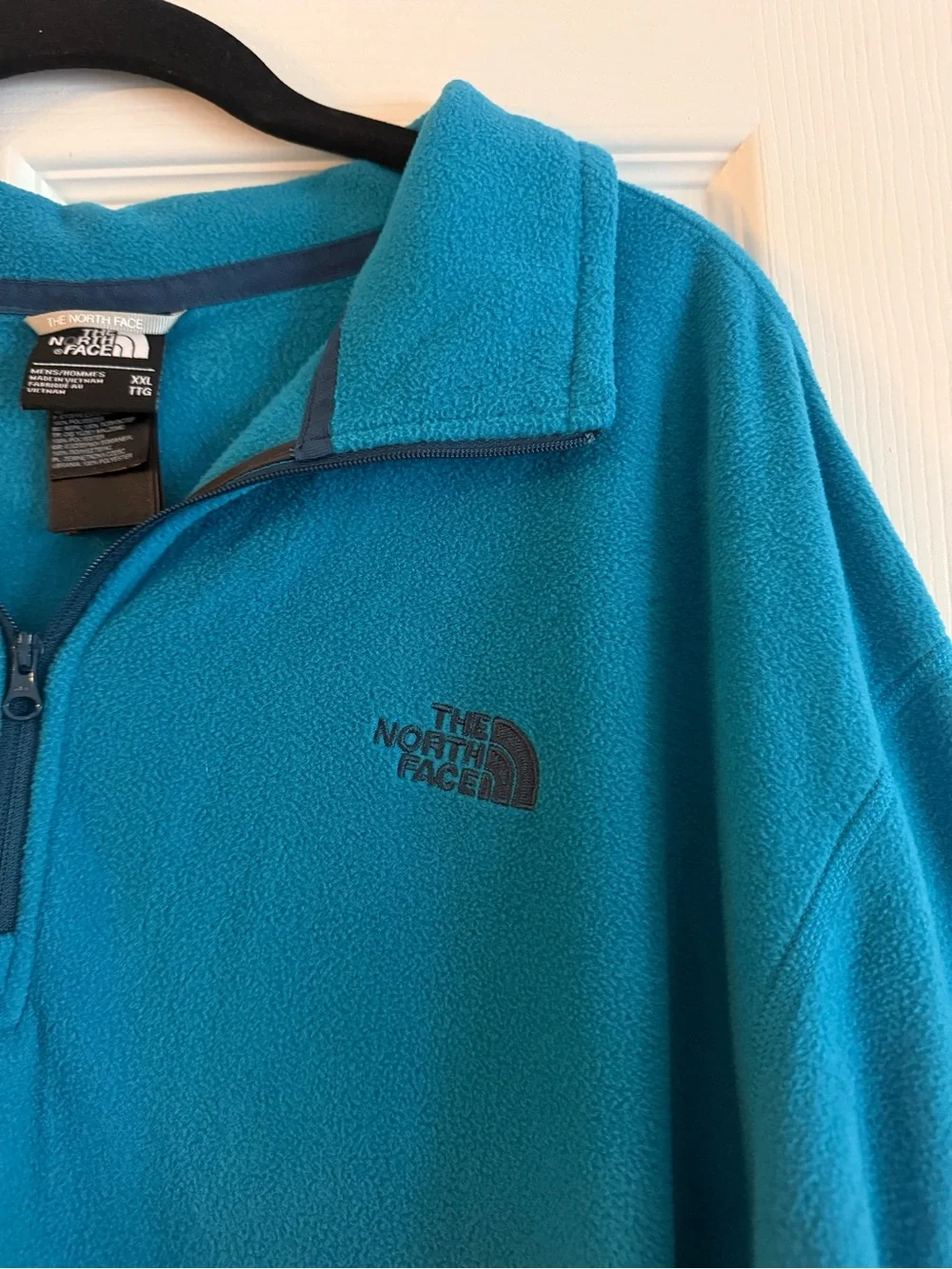 The North Face Teal Full-Zip Fleece Jacket
