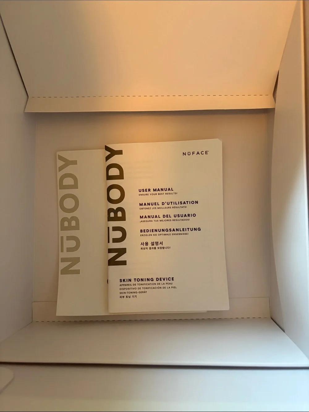 NuFACE NuBody - Body Skin Toning Device