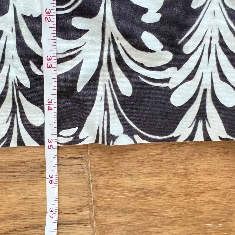 Tory Burch Brushstroke Symphony Shift Dress Size XS Black/White