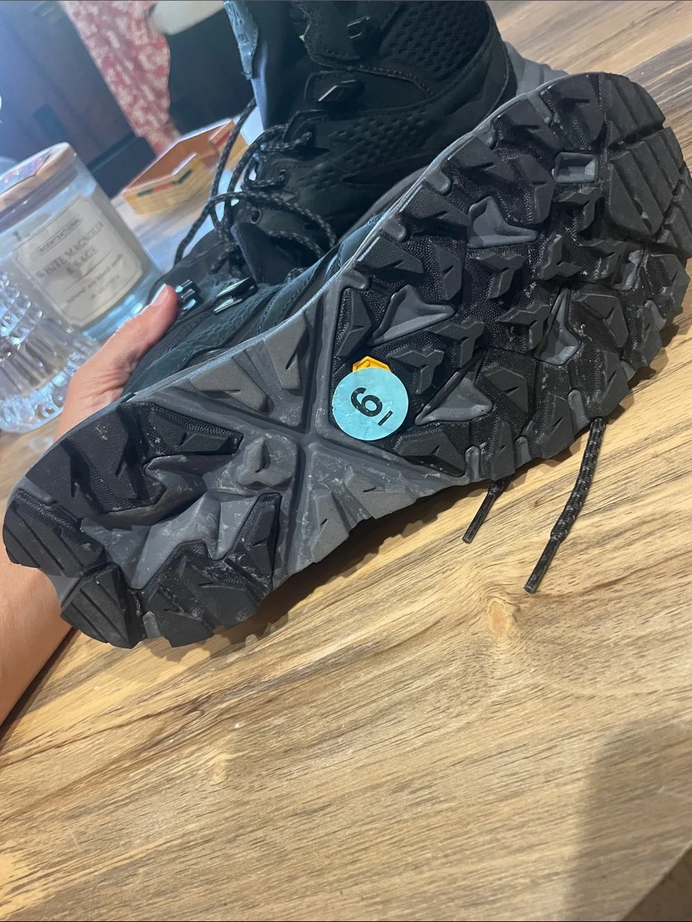 Hoka tex boots padded