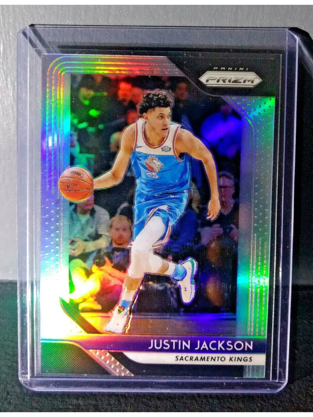 2018-19 Justin Jackson Panini Prizm #191 Basketball Card