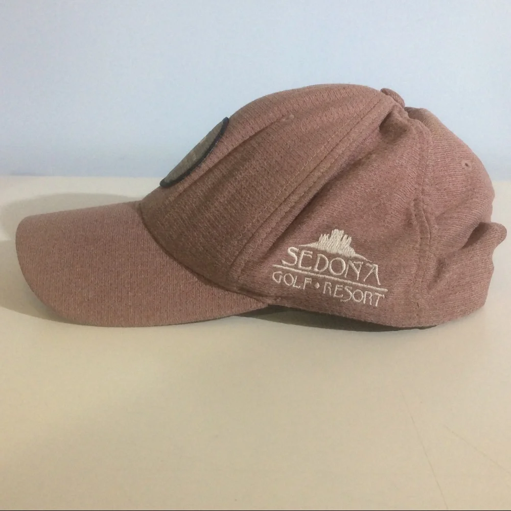 Travis Mathew Sedona Golf Resort Hat Adjustable Snapback Pink Heathered Cap