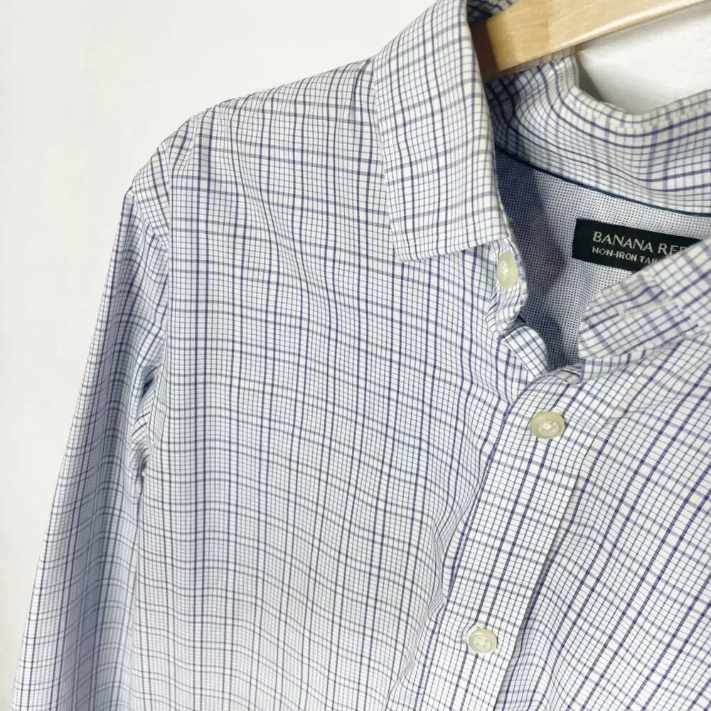 Banana Republic blue white