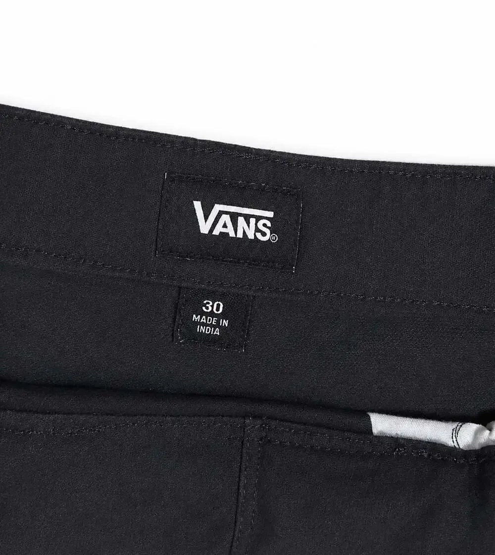 Vans button wear visible