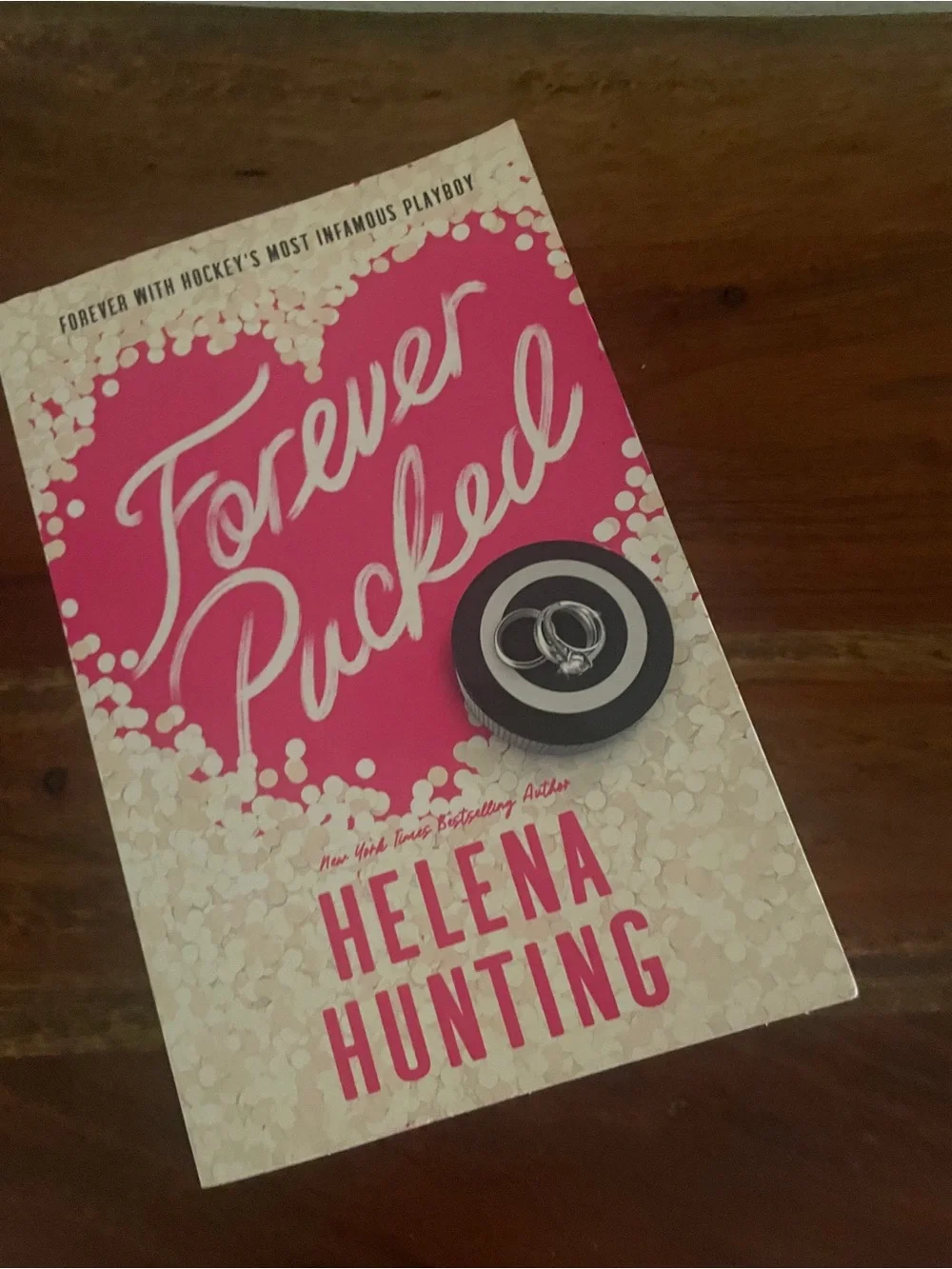 First Edition Helena Hunting Forever Pucked Sprayed Edges Paperback 2025