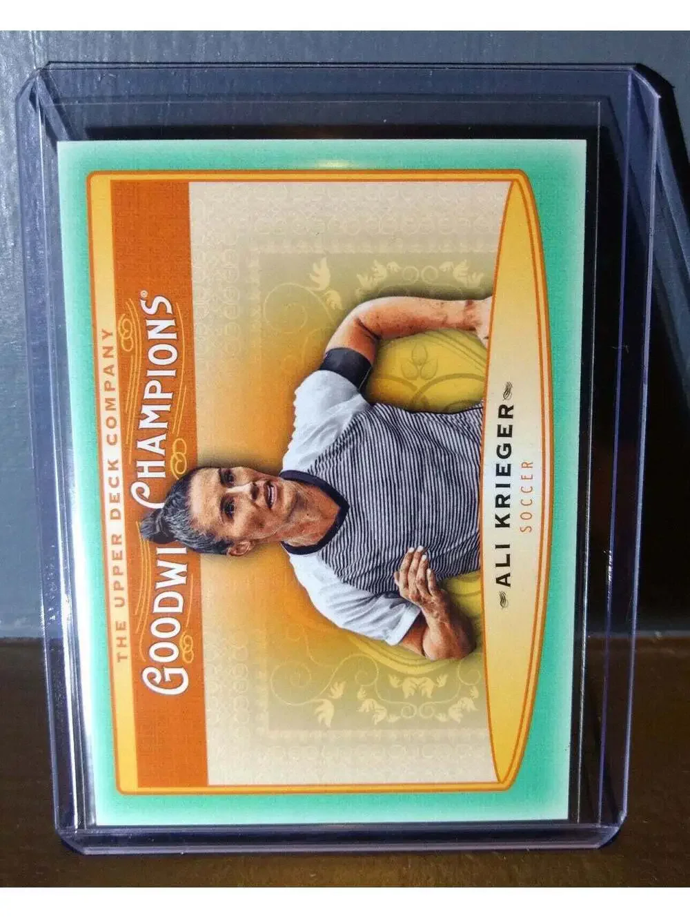 2019 Upper Deck Goodwin Champions Ali Krieger #72 Soccer Trading Card