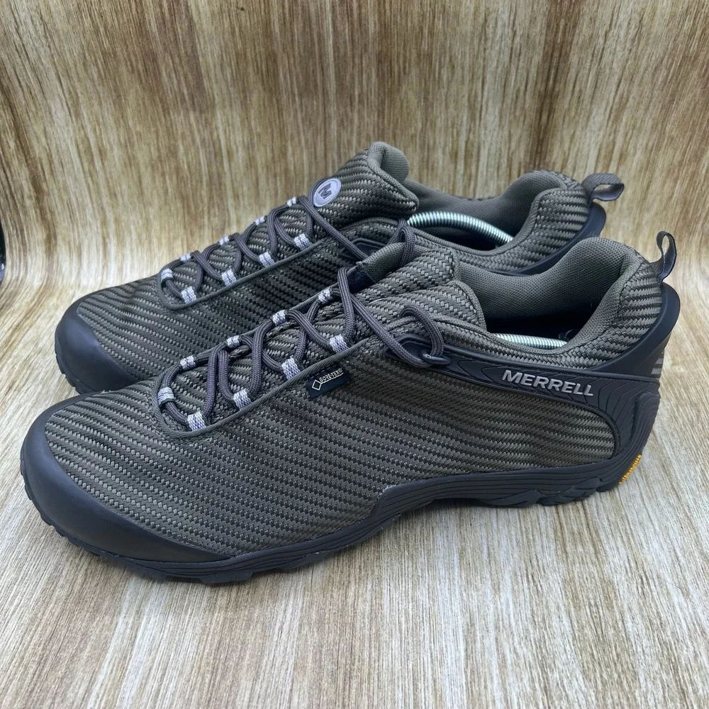 Merrell Chameleon 7 Storm GTX Men's Size 14 Olive Green Hiking Shoes J31133