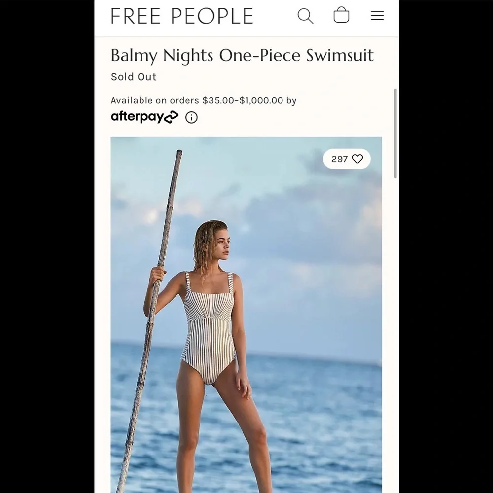 Free People vertical stripes