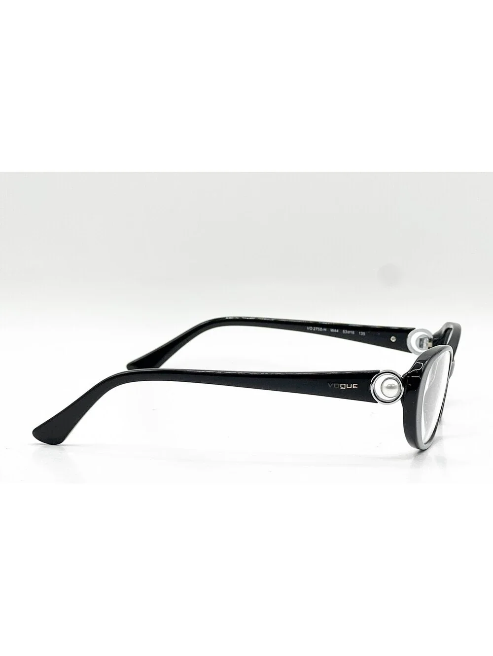 Vogue VO 2750-H W44 Black Oval Authentic Eyeglass Frames 53-16