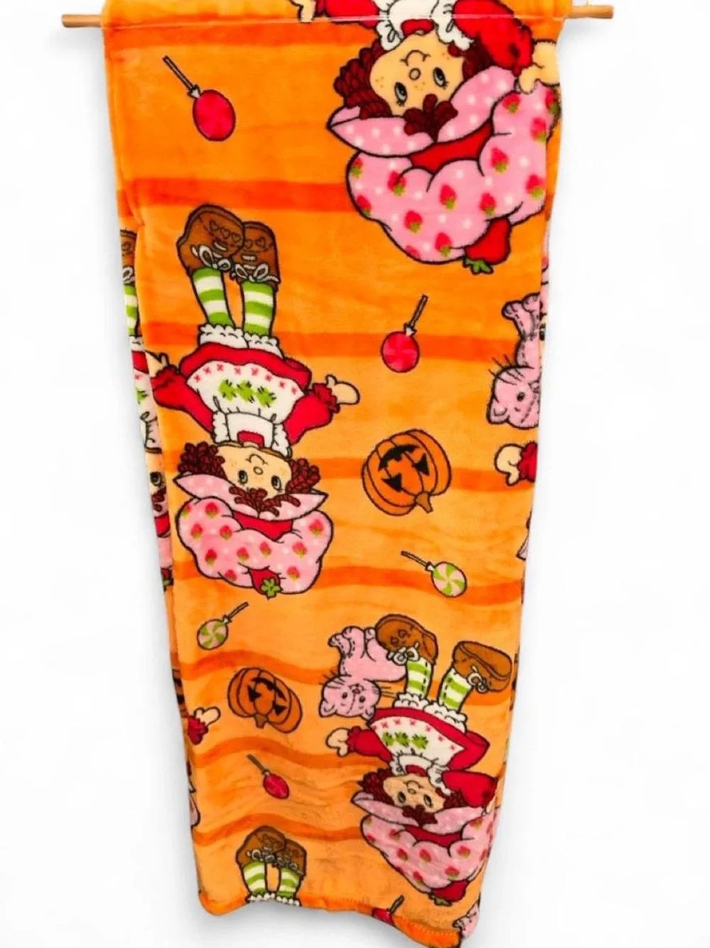 Strawberry Shortcake Halloween Throw Blanket