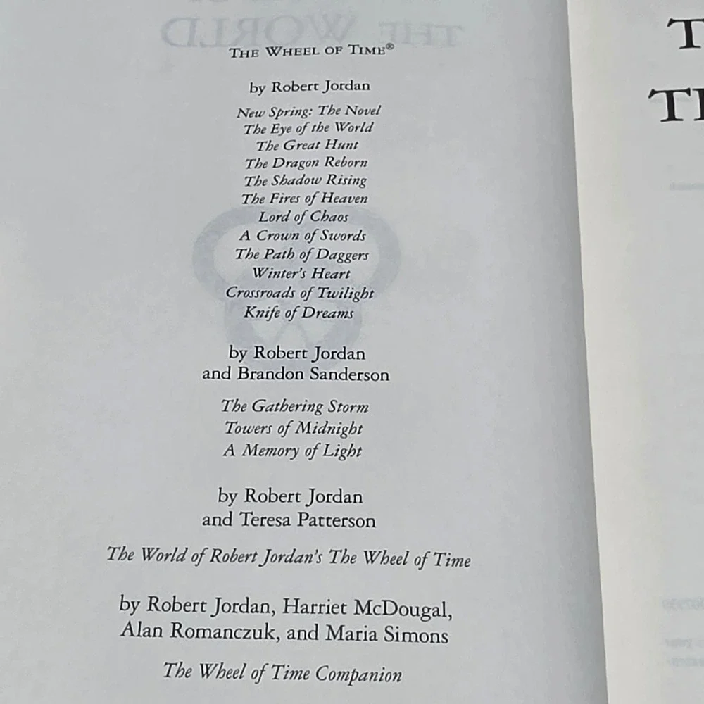 N/A robert jordan
