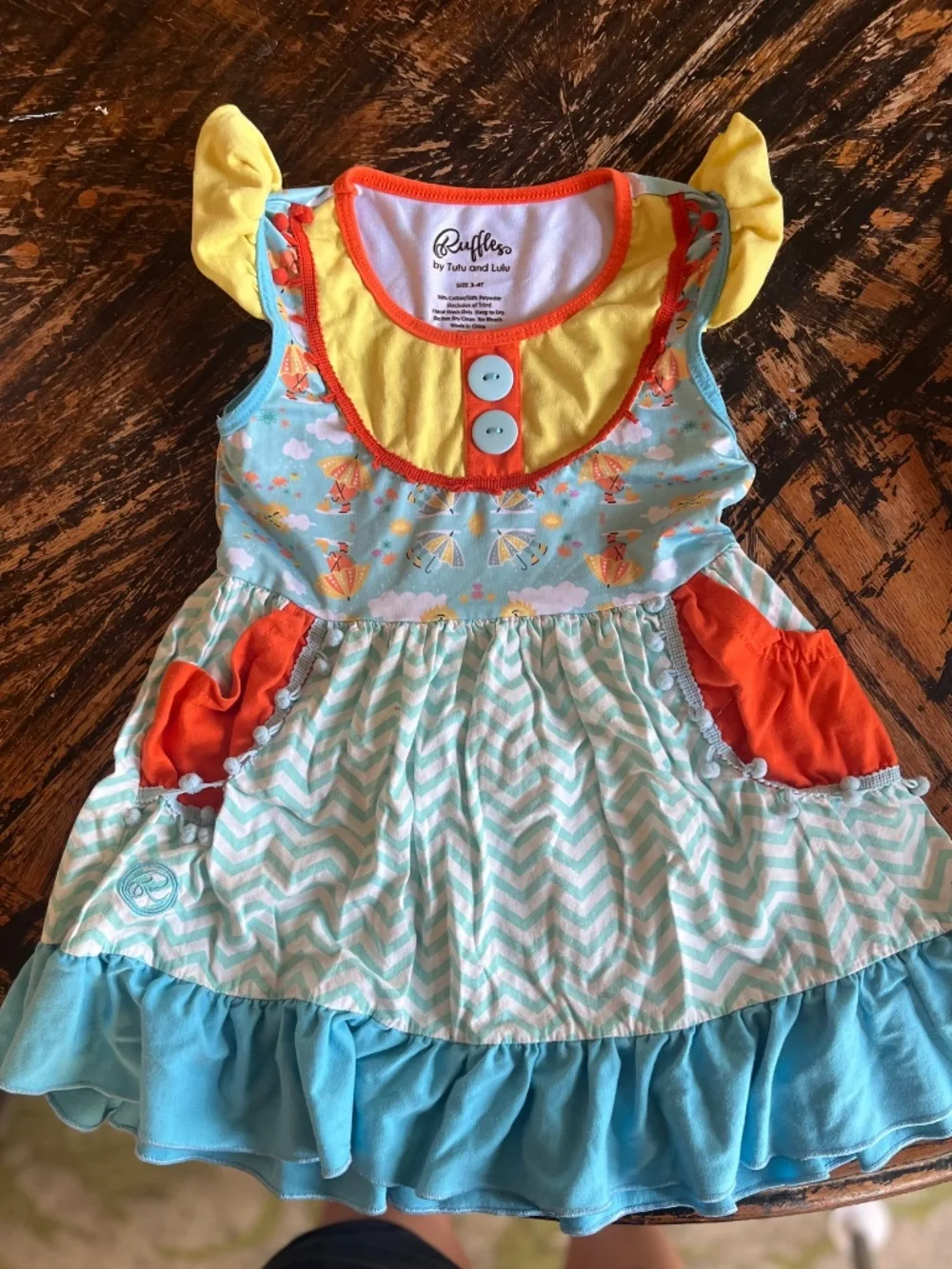 Ruffles by Tutu & Lulu fun colorful