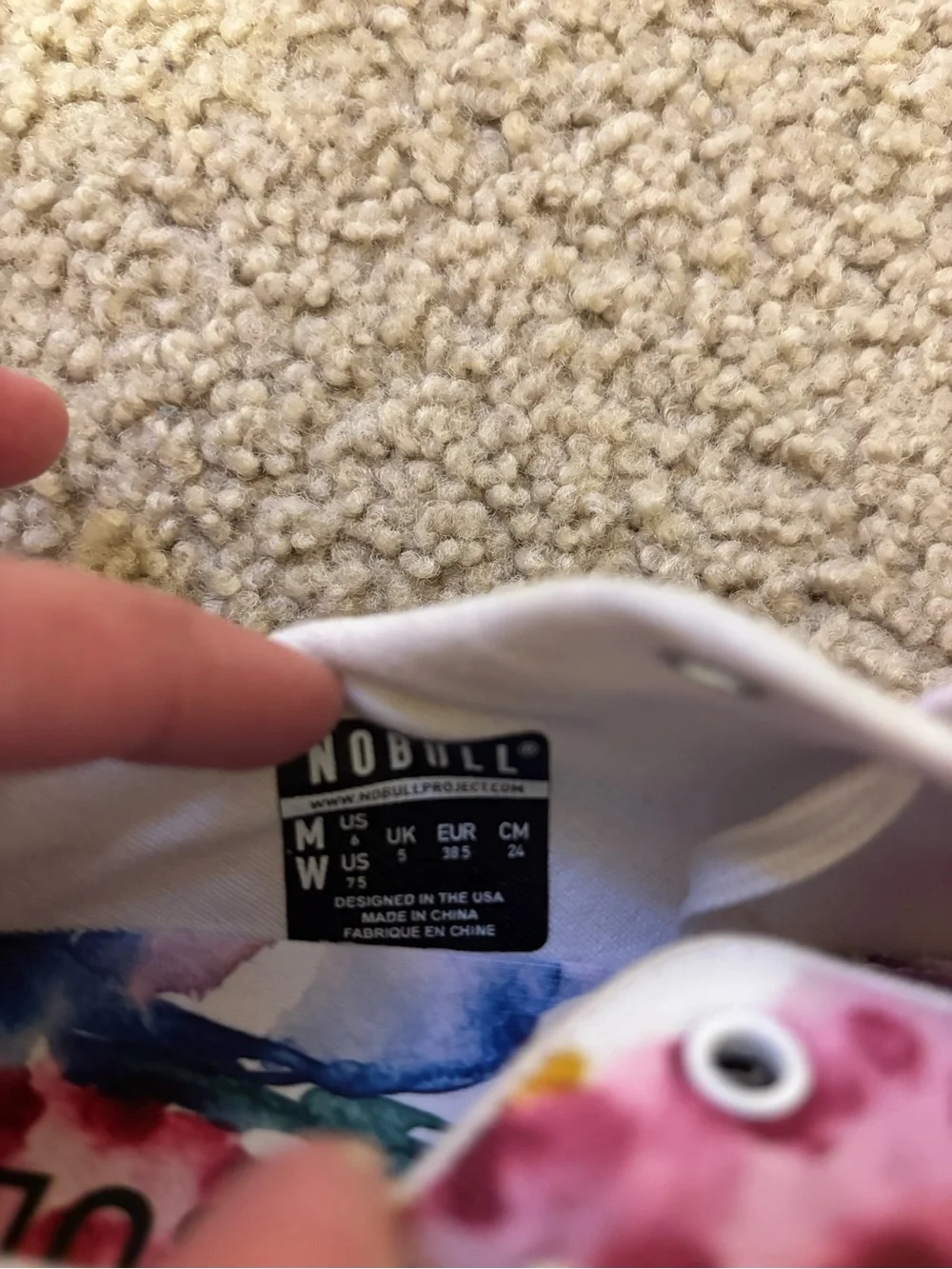 NOBULL unique sneakers pattern