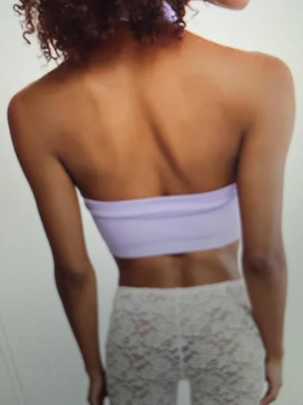 FREE PEOPLE Margot Seamless Halter Bralette Size M/L