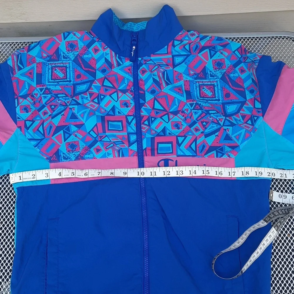Champion x MTV Colorblock Track Jacket Windbreaker 80's Inspired Unisex