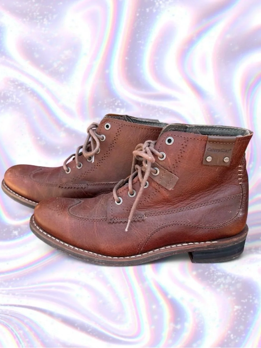 Caterpillar premium leather