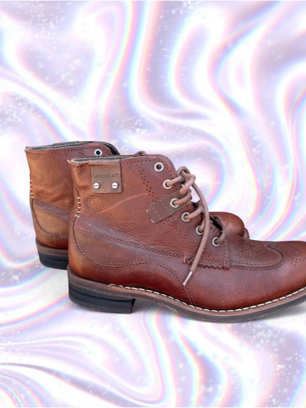 Caterpillar premium leather