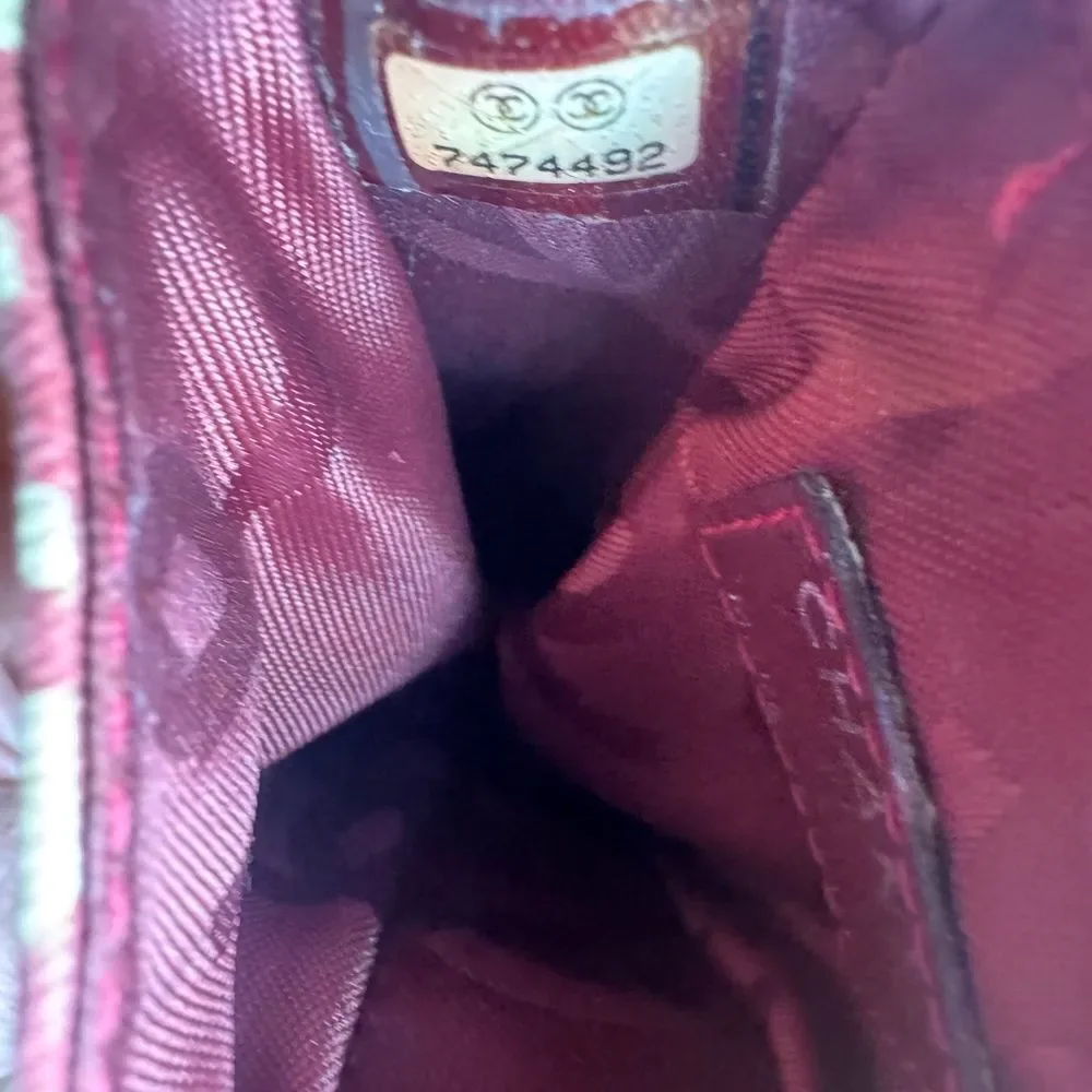 CHANEL authentic red
