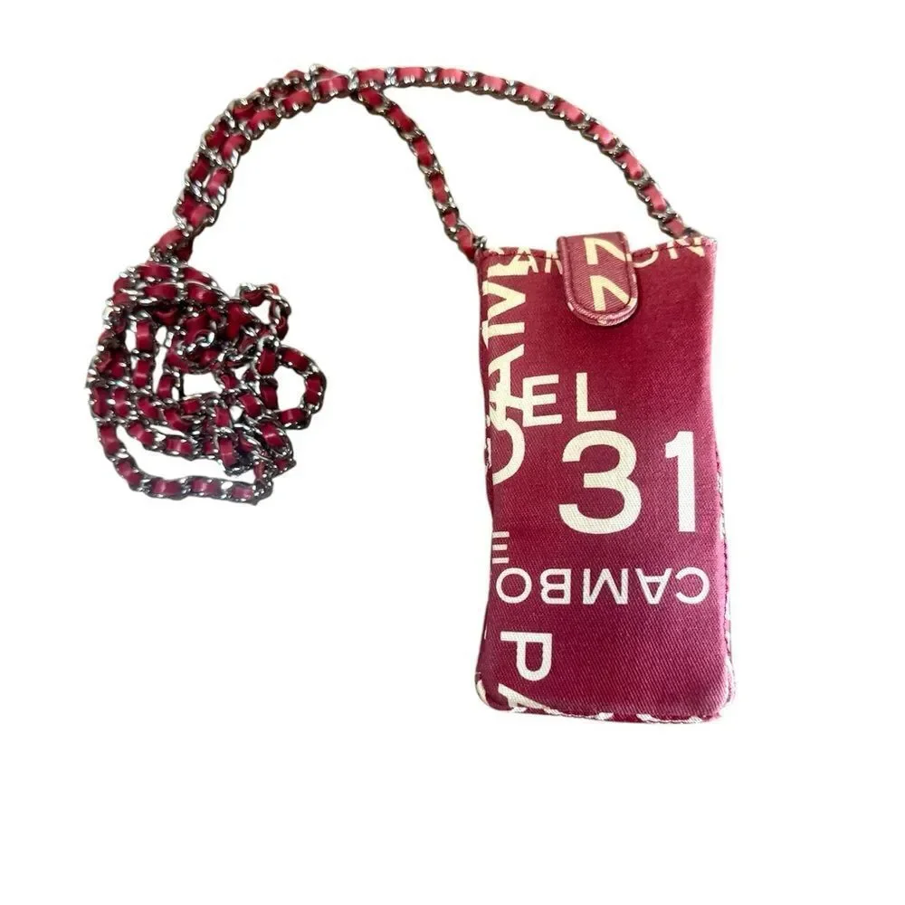 CHANEL authentic red