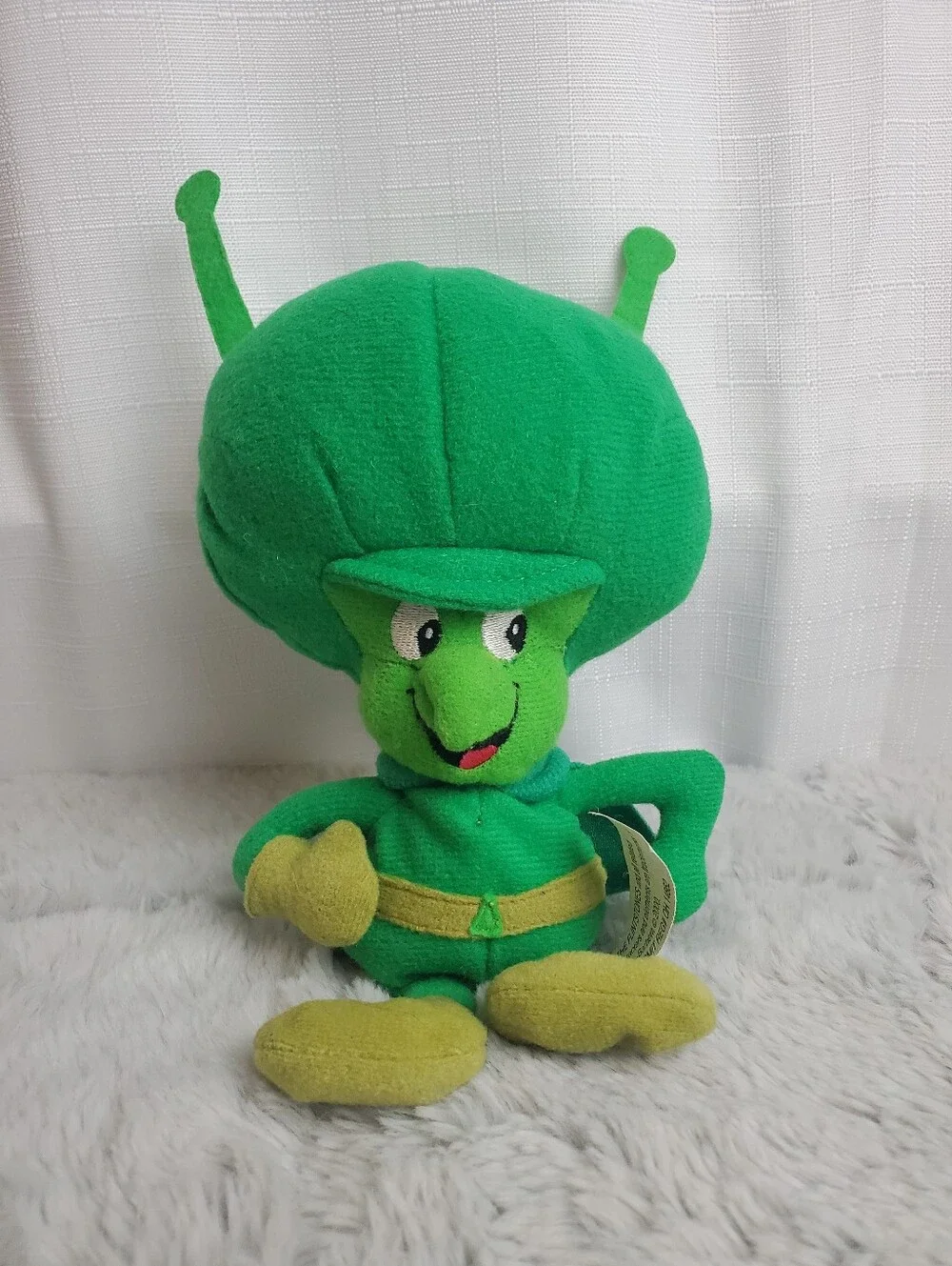 Vintage RARE HTF The Flintstones The Great GAZOO Plush 9 inch: Read